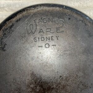 Wagner Ware 10" Cast Iron Chicken Fryer #8 Skillet Pan Sidney Vintage
